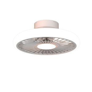 Turbo 55W LED Dimmable Ceiling Light With Built-In 30W DC Reversible Fan, White, 4100lm, 5yrs Warranty