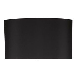 Viking E27 Black Linen 30cm Drum Shade (Shade Only)