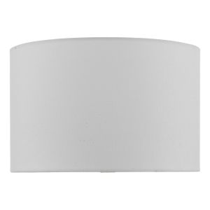 Weylin E27 White Faux Silk 32cm Drum Shade (Shade Only)