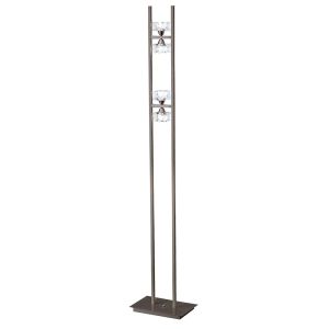 Zen Floor Lamp 4 Light G9, Satin Nickel, NOT LED/CFL Compatible