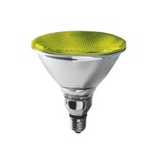 Par38 E27 Aluminium 80W Yellow 38° Pilotgen