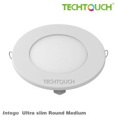 Intego Ultra-Slim Round Medium 15W Cool White 560lm, Cut Out: 130mm, 3yrs Warranty
