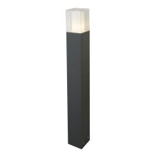 Outdoor Light Post, 900Cm, E27 Dark Grey/White