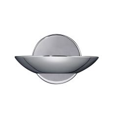 Wall Bracket LED Uplight, Chrome, Frosted Glass 3209CC