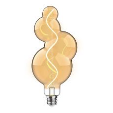 Classic Style LED Type A1 E27 Dimmable 220-240V 4W 2100K, 200lm, Amber Finish, 3yrs Warranty