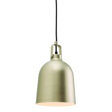 Lazenby 1 Light E27 Matt Nickel Adjustable Single Pendant