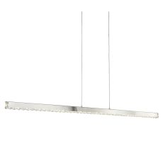 Clover - LED Straight Bar, Chrome, Clear Crystal Glass