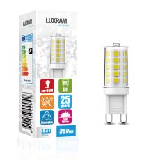 (Pack Of 3) Pixy LED G9 Dimmable 4W 6000K Cool White, 370lm, Clear Finish, 3yrs Warranty 18*49mm