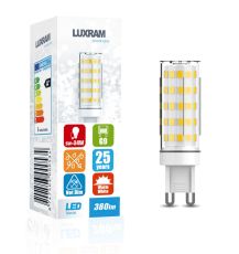 (Pack Of 3) Pixy LED G9 5W 3000K Warm White, 380lm Non-Flickering, Clear Finish, 17*50mm3yrs Warranty 17*50mm