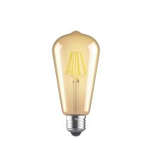 Value Vintage LED Rustica Tradition Tip/M ST64 E27 6.5W 2200K, 630lm, Gold Glass