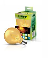 Value Vintage LED Globe 95mm E27 8W 2200K, 806lm, Gold Glass