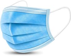 Disposable Protective Mask, (Pack 50) Medical High Standard PP Non-Woven Fabrics, Filtascotg Effects Of Raw Materials =95%, Breathable And Comfortable.