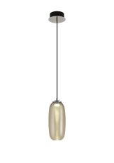 Altus Pendant, 1 x 6W LED, 4000K, 540lm, Champagne/Black, 3yrs Warranty