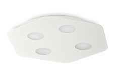 Area Ceiling, 4 x GX53 (Max 9W, Not Included), Sand White