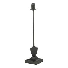 Bessa 1 Light E14 Satin Black Table Lamp With Inline Switch (Base Only)