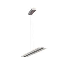 Burbuja Pendant Linear 120cm 48W LED 4000K, 3360lm, Chrome, 3yrs Warranty