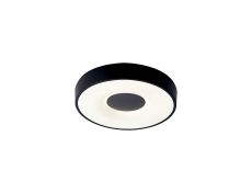 Coin Round Ceiling 56W LED With Remote Control 2700K-5000K, 2500lm, Black, 3yrs Warranty