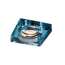 Crystal Bubble Downlight Square Rim Only Aqua, IL30800 REQUIRED TO COMPLETE THE ITEM, Cut Out: 62mm