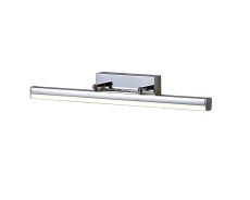 Dalaman Wall Lamp Small Adjustable, 1 x 6W LED, 4000K, 612lm, IP44, Polished Chrome, 3yrs Warranty