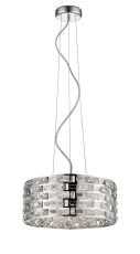 Destello Pendant Round 7 Light G9 Polished Chrome/Crystal