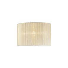 Florence Round Organza Shade Ccrain 360mm x 230mm, Suitable For Table Lamp