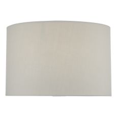 Funchal E27 Grey Cotton 33cm Drum Shade (Shade Only)