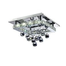 Galaxy Ceiling Square 16W LED 6000K Polished Chrome/Crystal