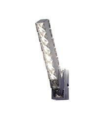 Galaxy Vertical Wall Lamp 3W LED 4000K Polished Chrome/Crystal