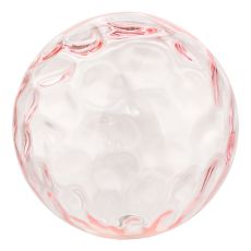 Accessory Mix & Match Pink Dimpled Glass Shade