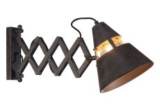 Industrial Wall Light 1 Light 40W E27, Oxide Metal