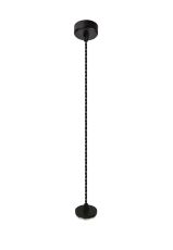 Jovis Pendant Light Kit 2m, 1 x GU10, Sand Black