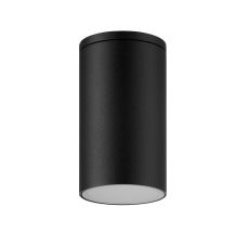 Kandanchu Tall Round Ceiling Spotlight, 1 x GU10, IP54, Sand Black, 2yrs Warranty