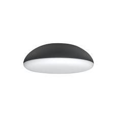 Kazz Ceiling 38cm Round, 4 x E27 (Max 20W LED), Black