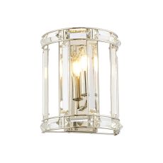 Meteor Wall Light, 1 Light E14, Polished Nickel