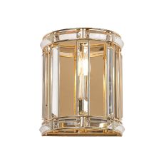 Meteor Wall Light, 1 Light E14, French Gold