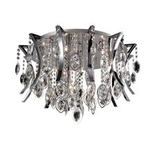 Mios Ceiling 12 Light G4 Polished Chrome/Crystal, NOT LED/CFL Compatible