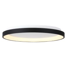 Niseko Ring Ceiling 90cm 78W LED, 3000K, 6200lm, Black, 3yrs Warranty