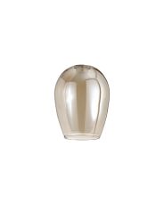 Penton 120x160mm Wine Glass (D) Cognac Plated With Inner Frosted Glass Shade