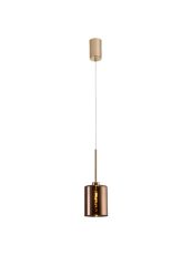 Penton Single Pendant 2m, 1 x G9, French Gold/Copper Type B Shade