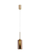 Penton Single Pendant 2m, 1 x G9, French Gold/Copper Type A Shade