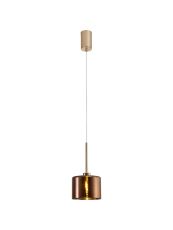 Penton Single Pendant 2m, 1 x G9, French Gold/Copper Type C Shade