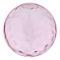 Ripple E27 Pink Ripple Effect 25cm Glass Shade (Shade Only)