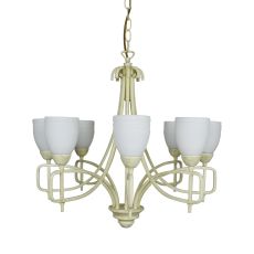 San Marino Pendant 8 Light E14 Ccrain/French Gold