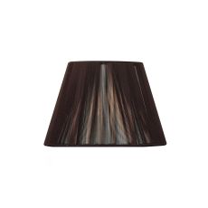 Silk String Shade Dark Brown 190/300mm x 200mm