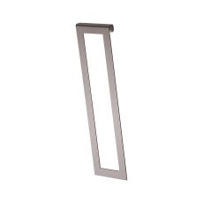 Sigma 22 x 6cm Decorative Shade Accessory Satin Nickel Suitable For 22cm Tall Shades