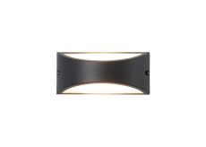 Skelly Wall Lamp, 10W LED, 3000K, IP54, Anthracite, 3yrs Warranty