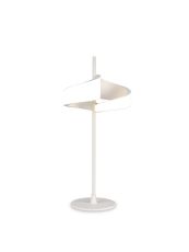 Tsunami 2 Light Table Lamp, 12W LED, 3000K, 900lm, Sand White, 3yrs Warranty