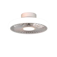 Turbo 55W LED Dimmable Ceiling Light With Built-In 30W DC Reversible Fan, White, 4100lm, 5yrs Warranty