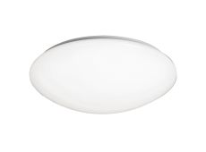 Zero E27 Flush Ceiling/Wall 3x20W Medium, White Acrylic